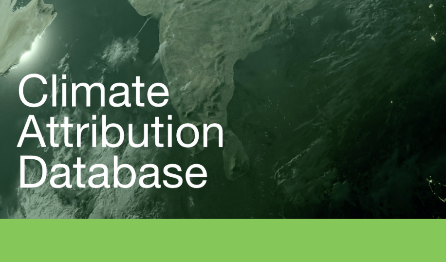 "climate attribution database design" 