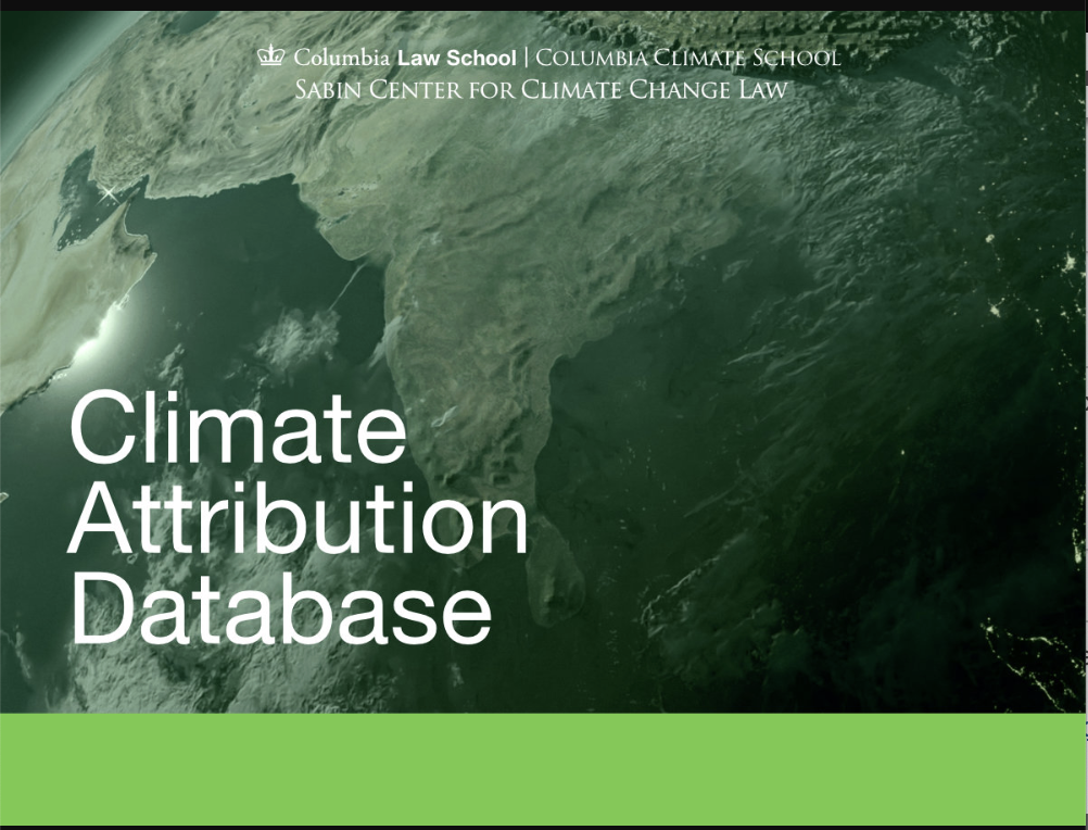 "climate attribution database design" 