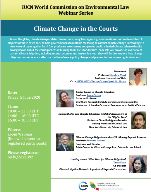 "Climate Change in the Courts"