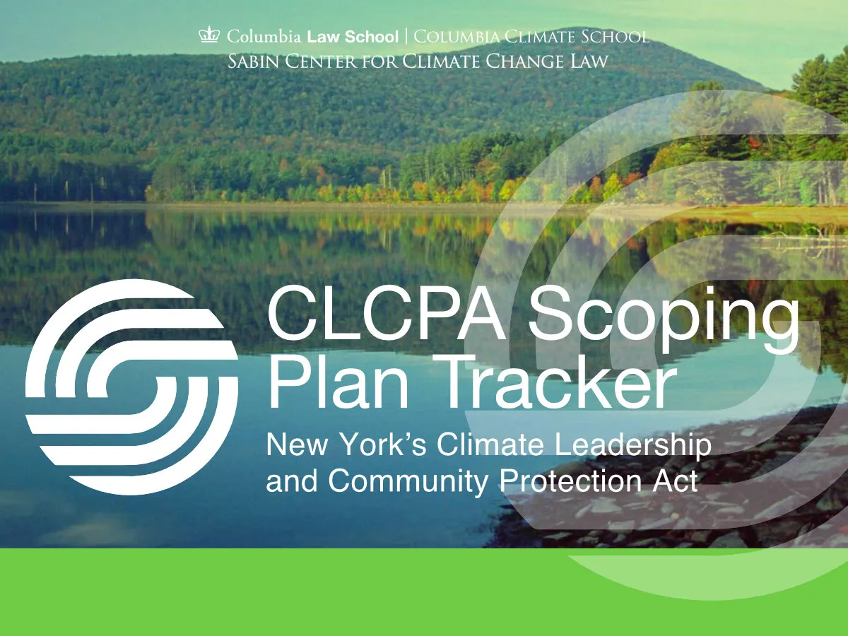 Title: CLCPA Scoping Plan Tracker
Subhed: New York's Climate Leadership and Community Protection Act