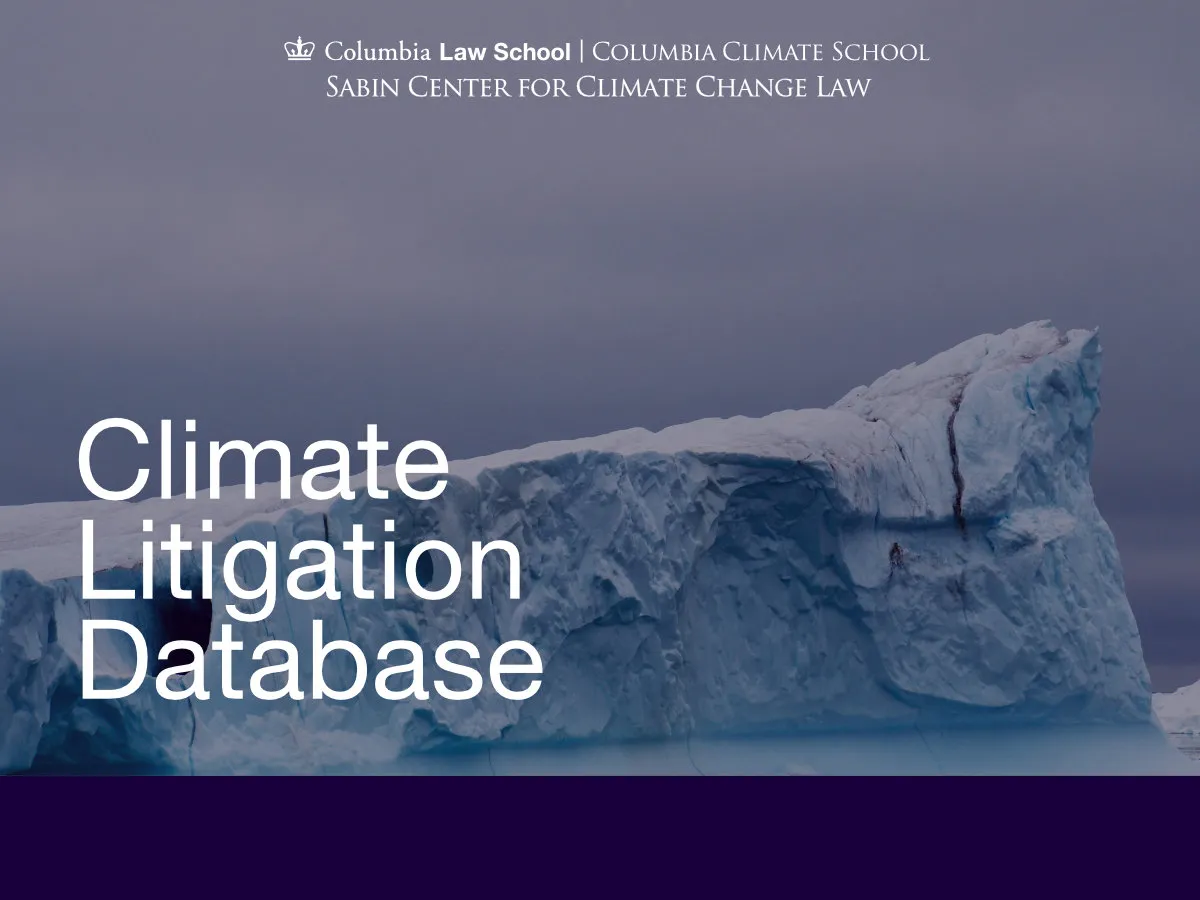 "Climate Litigation Database" 