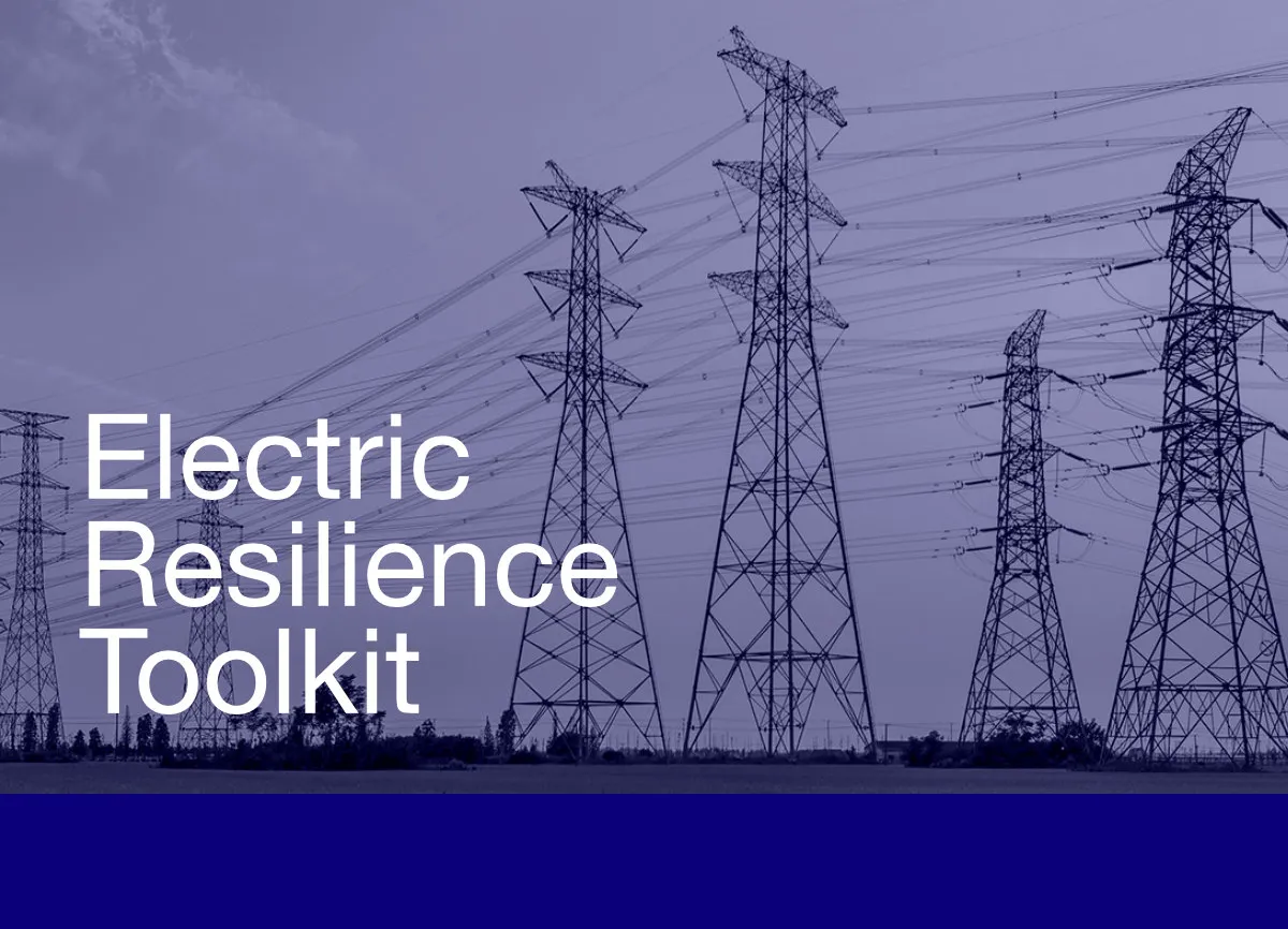 Electric Resilience Toolkit