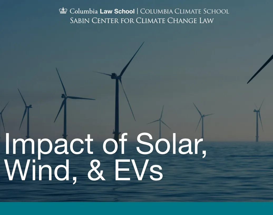 Impacts of Solar, Wind, and EVs