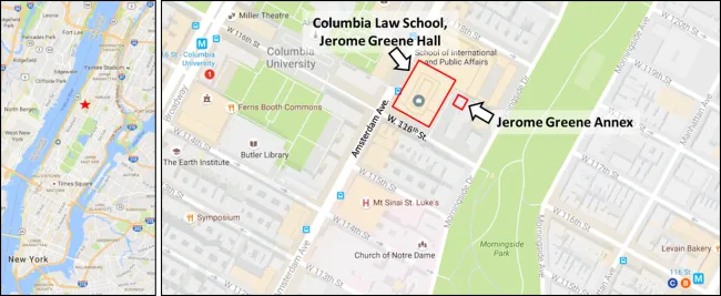 Directions to the Sabin Center | Sabin Center for Climate Change Law