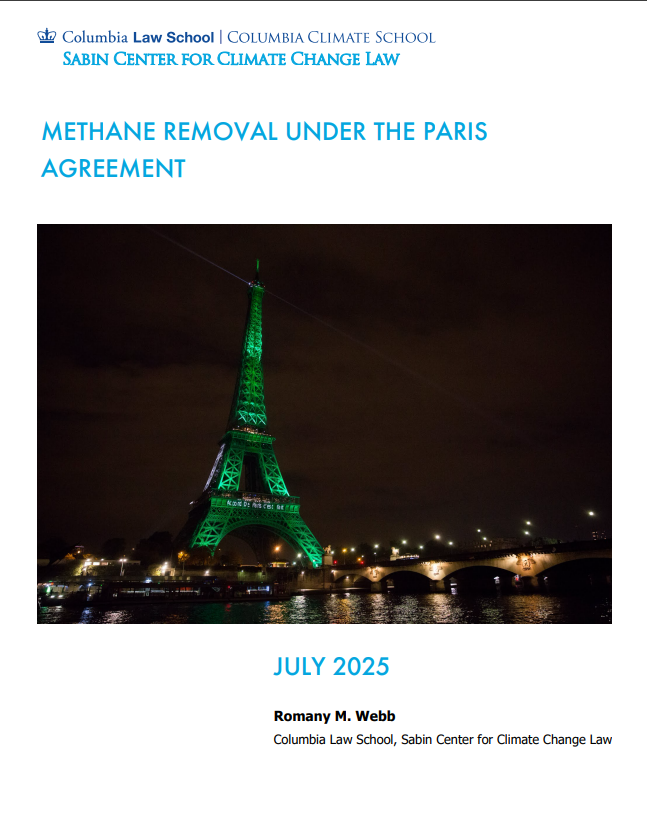 "methane removal"