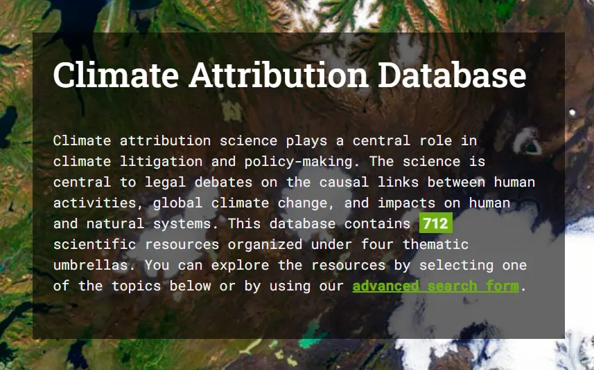 "climate attibrution" 