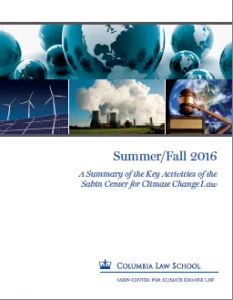 Sabin Ctr Semi Annual Report Cover Sf 2016 233x300.png