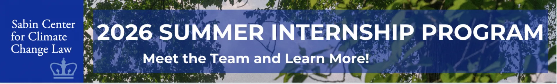 2026 Summer Internship Program