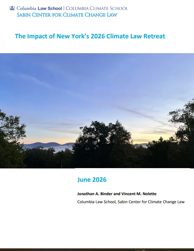 "climate law retreat"